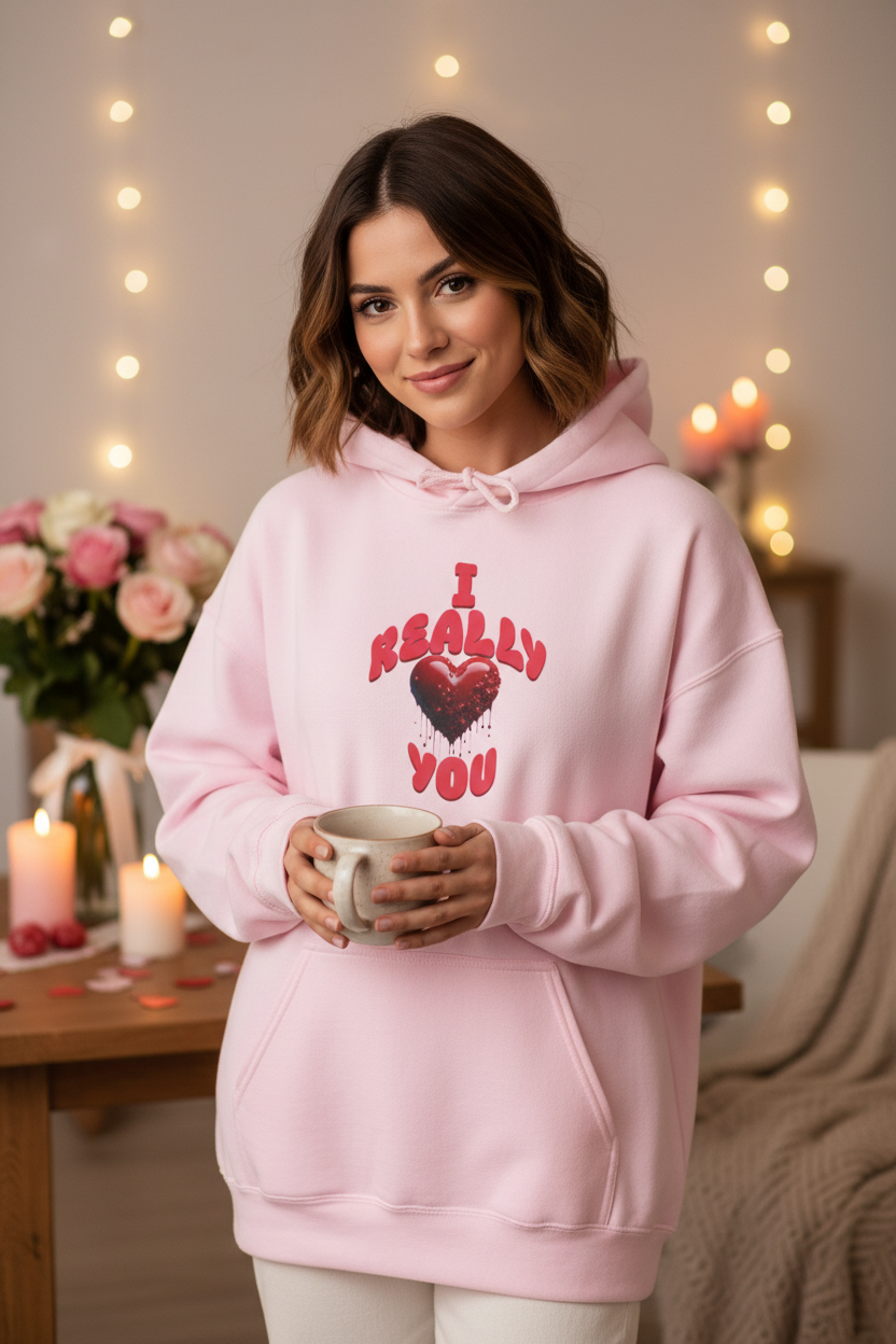 Really Love You Hoodie