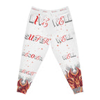 LSRR White Joggers