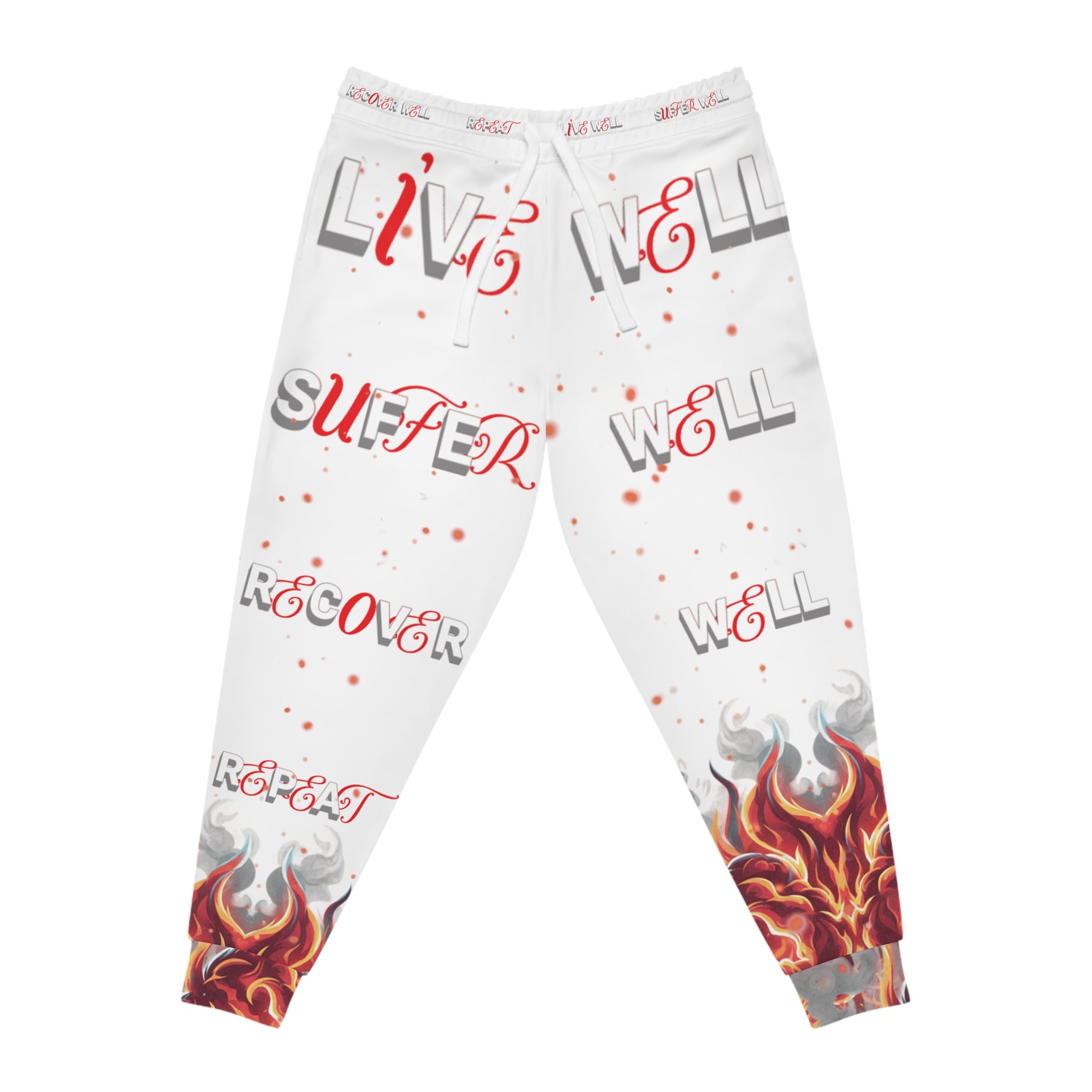 LSRR White Joggers