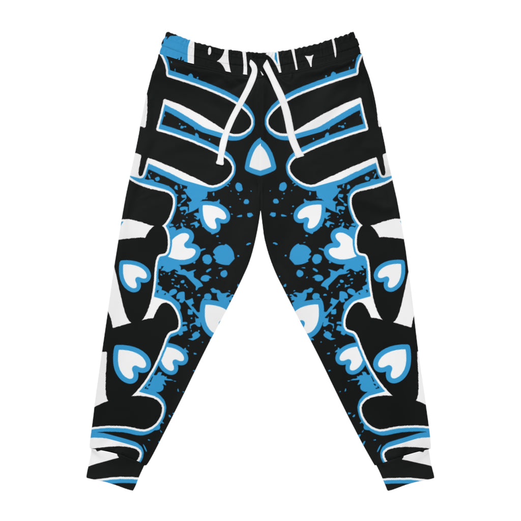 Black Happy Birthday Joggers