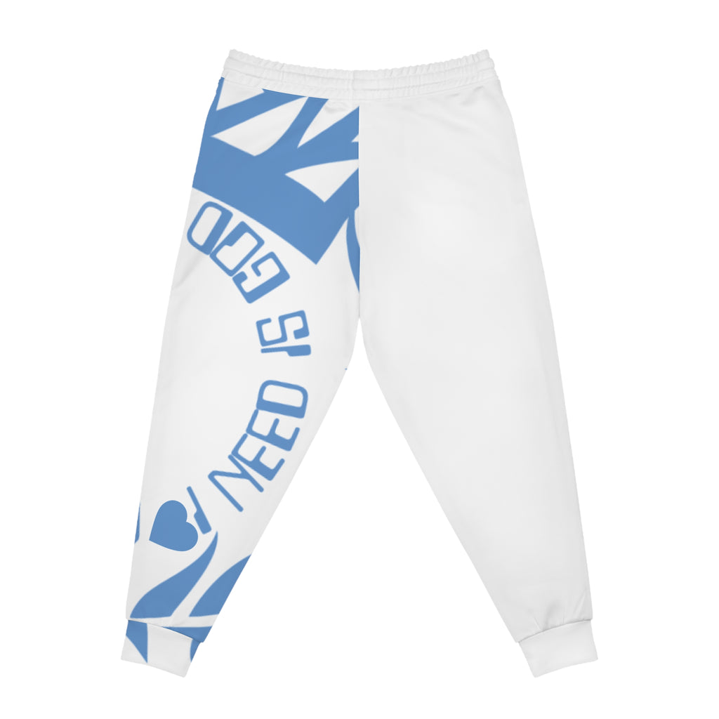 True Love White Joggers