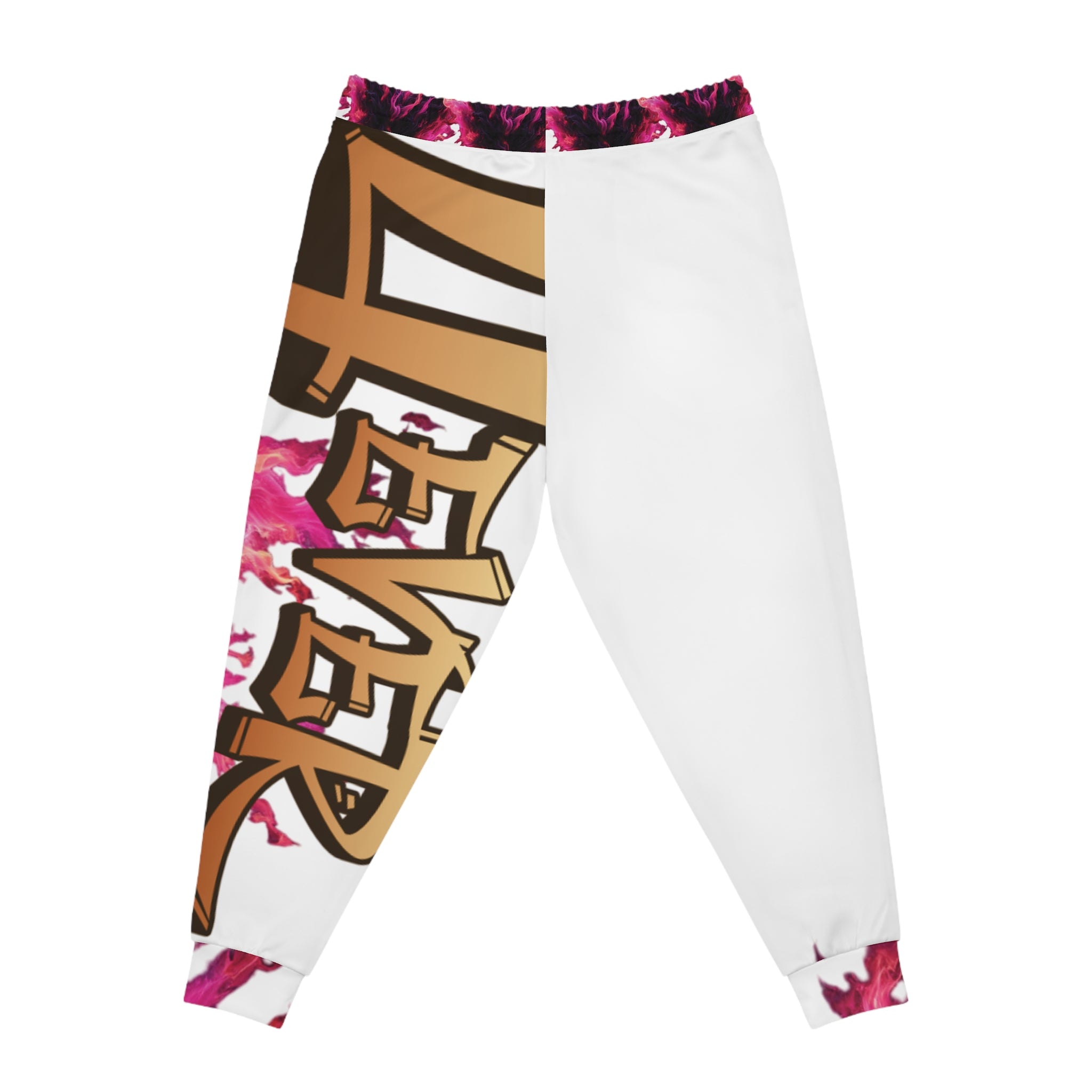 4Ever Loved White Joggers v1