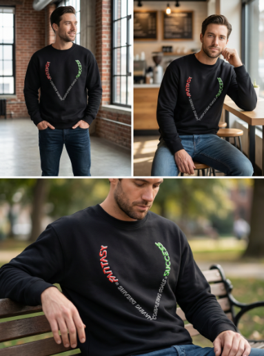 Goals=Success Sweatshirt