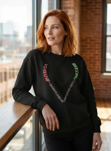 Goals=Success Sweatshirt