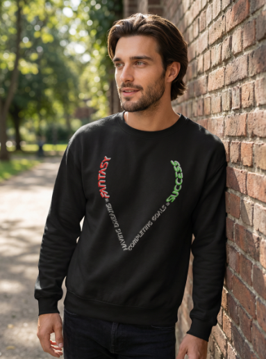 Goals=Success Sweatshirt Main Image