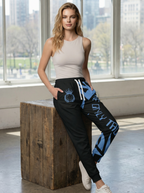 True Love Black Joggers