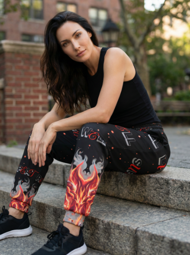 LSRR Black Joggers Hover Image