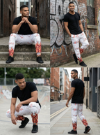LSRR White Joggers