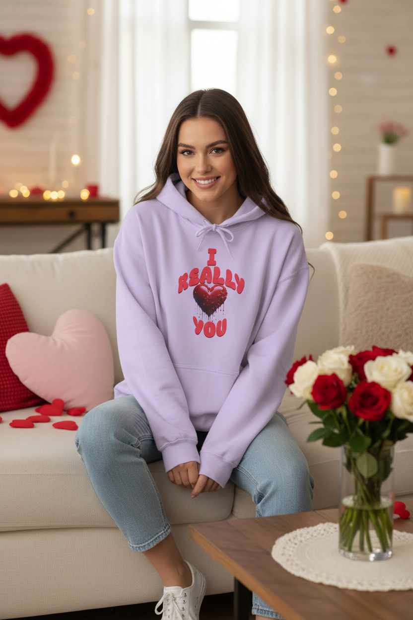 Really Love You Hoodie