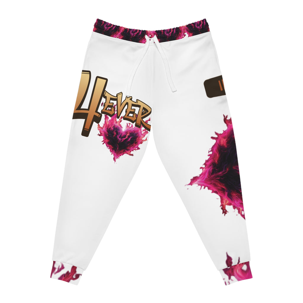 4Ever Loved White Joggers v1