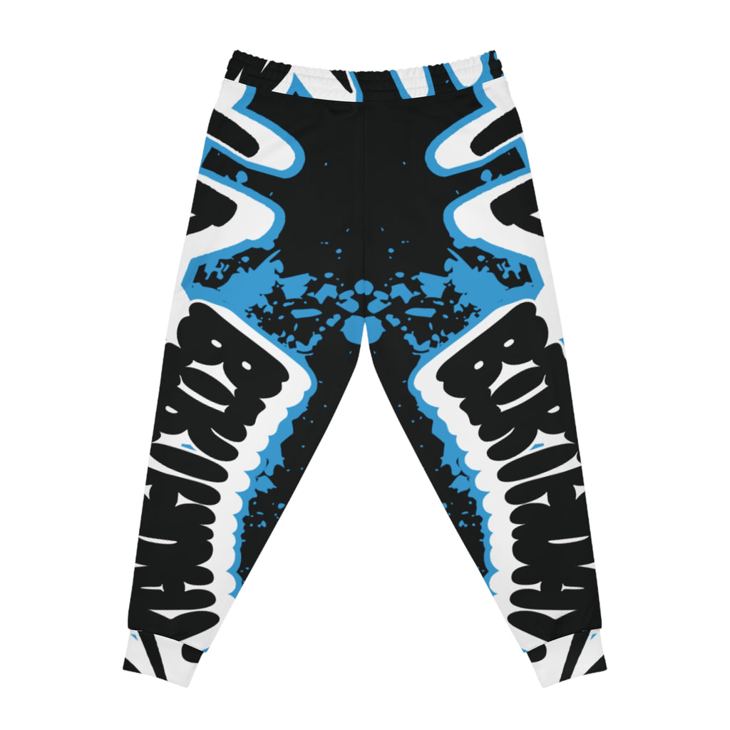 Black Happy Birthday Joggers
